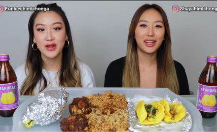 Korean Girls Try Trinidadian Food