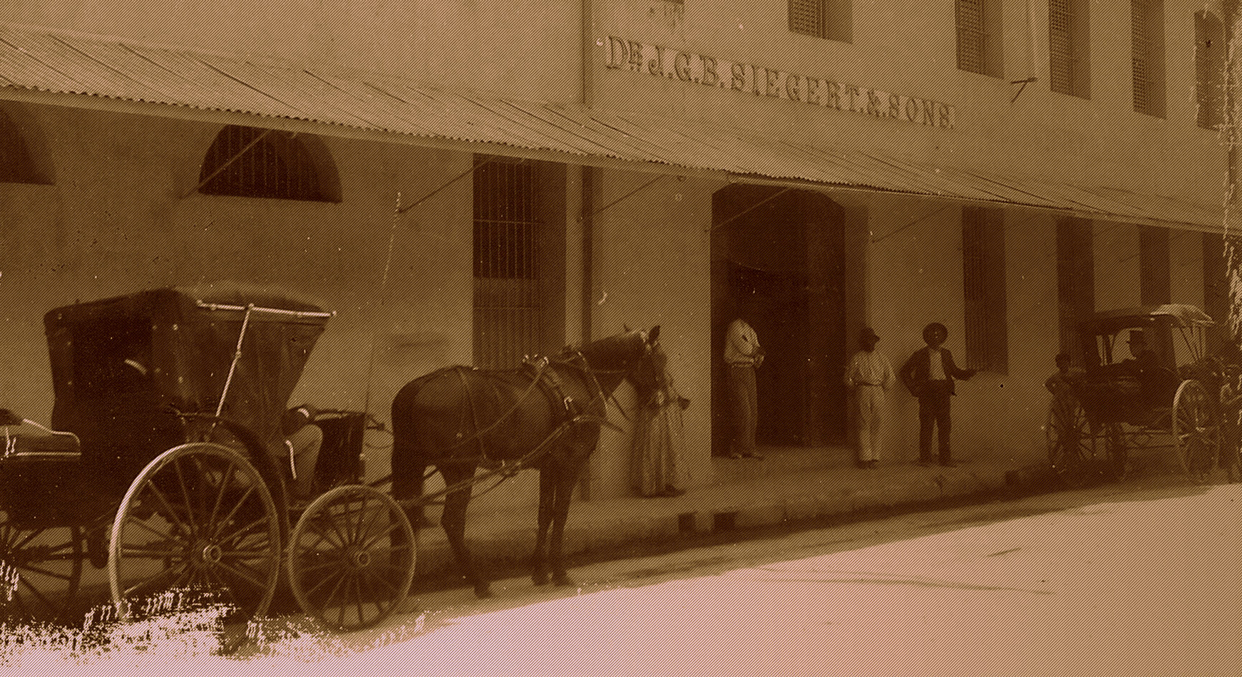 Siegert and Sons Anostura Original Location in Port of Spain