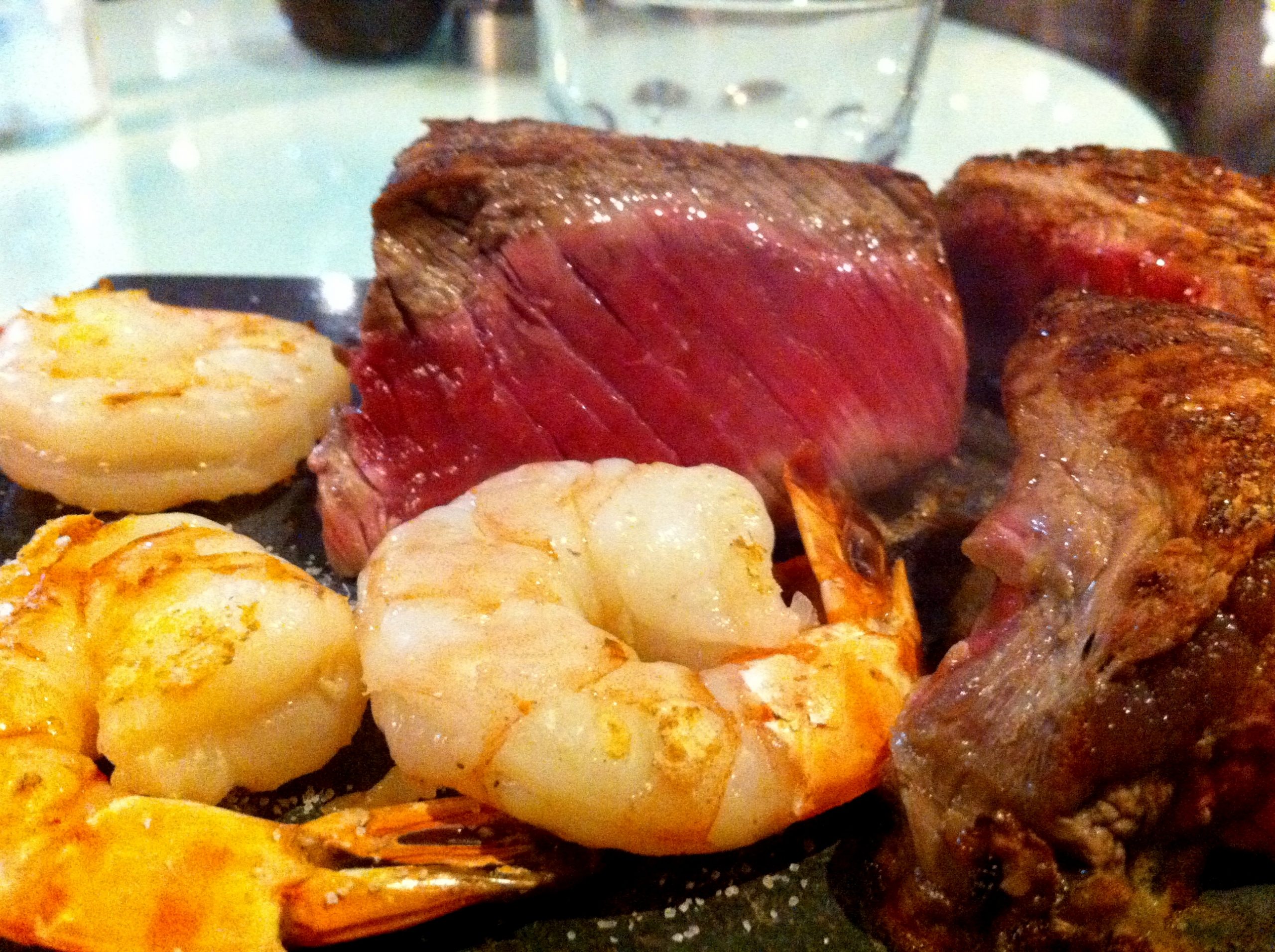 Steak and Shrimp Surf and Turf