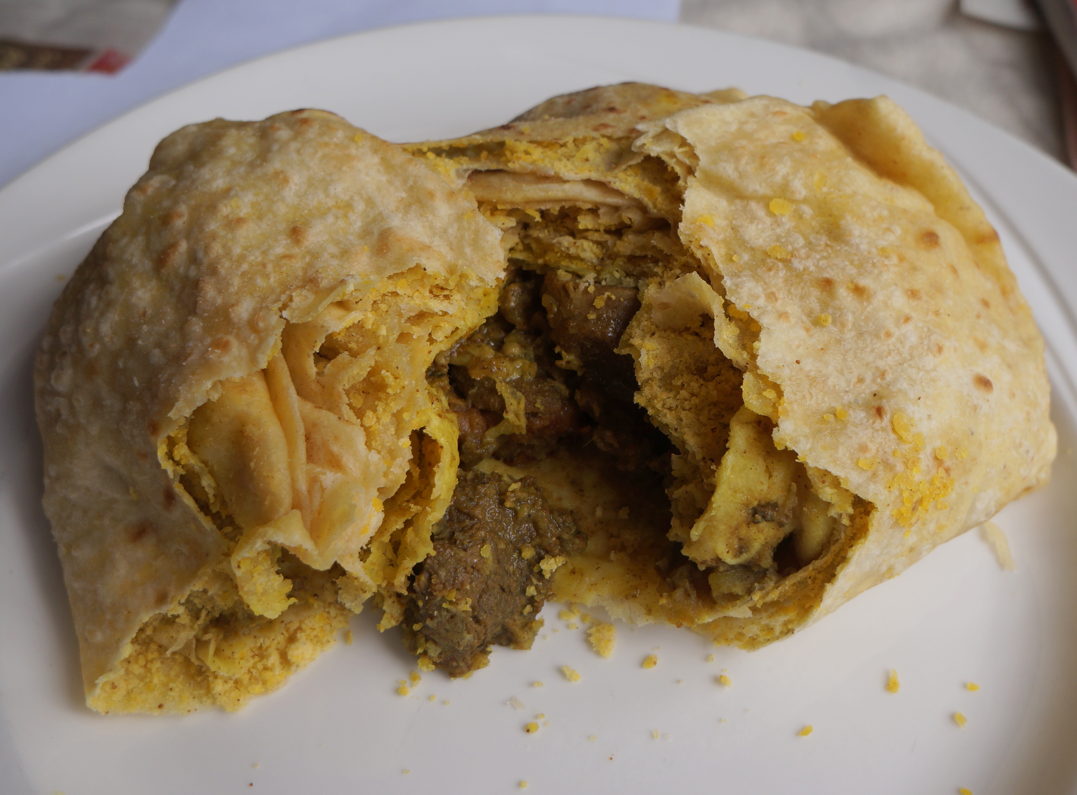 Goat Curry And Roti