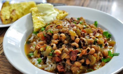 Black Eyed Peas and Rice as a New Year's Tradition in the Caribbean and the American South