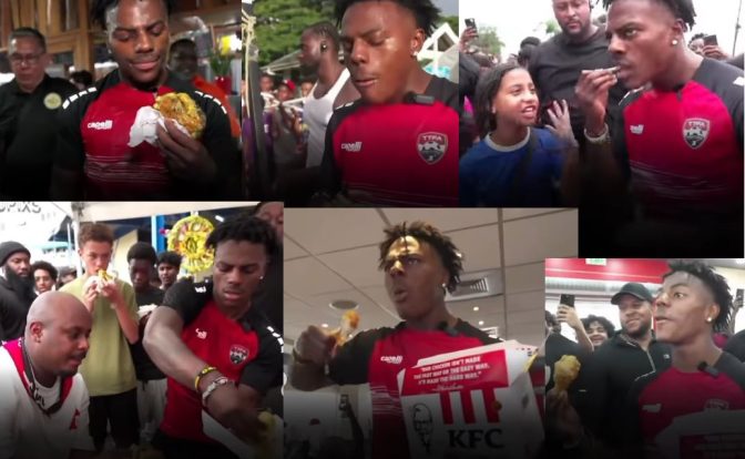 Ishowspeed Eats Trinidadian Food