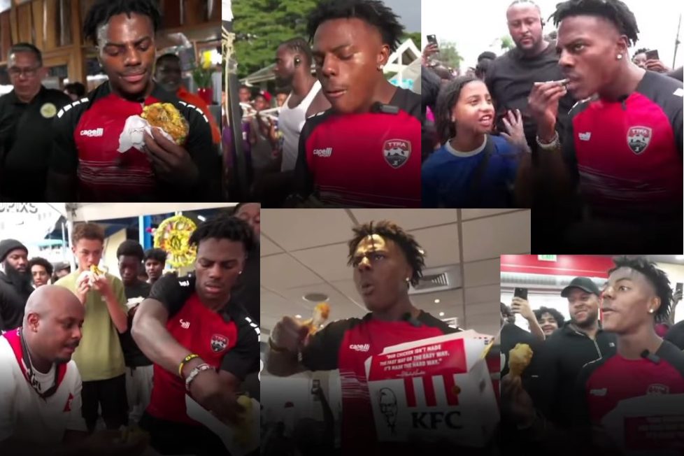 Ishowspeed Eats Trinidadian Food